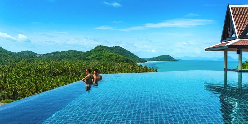 Resort tren dao Koh Samui